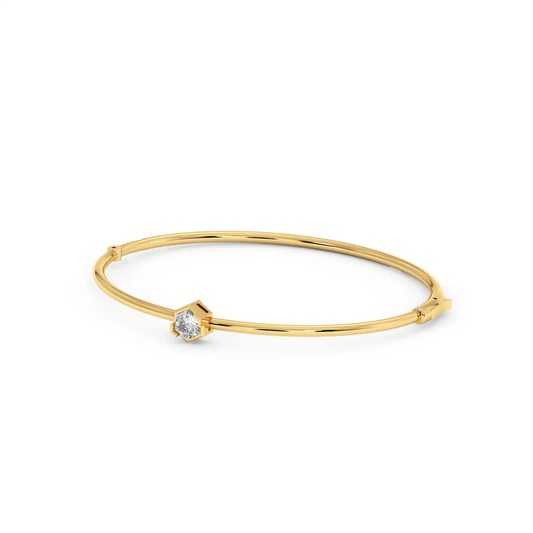 Solitaire Bracelet - Hexagon