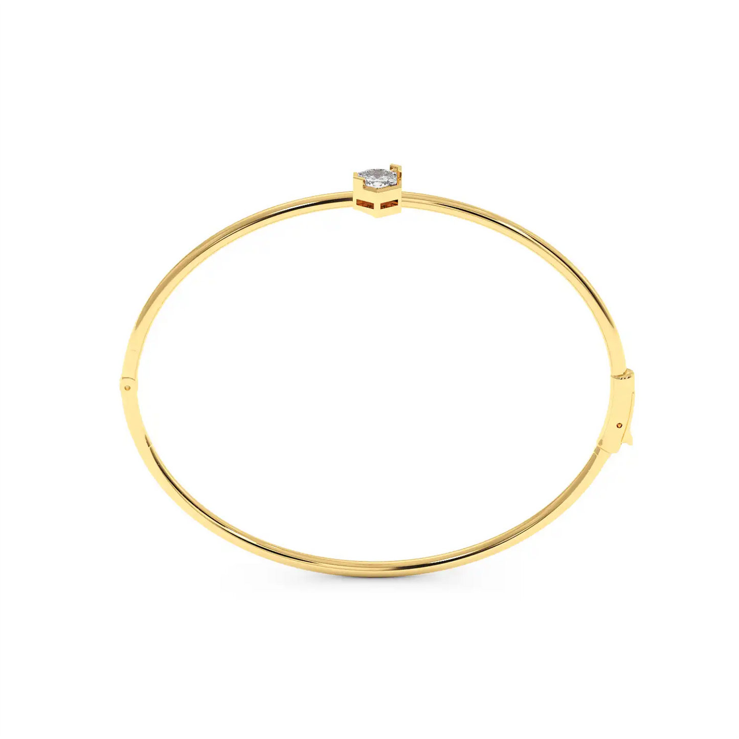 Solitaire Bracelet - Hexagon