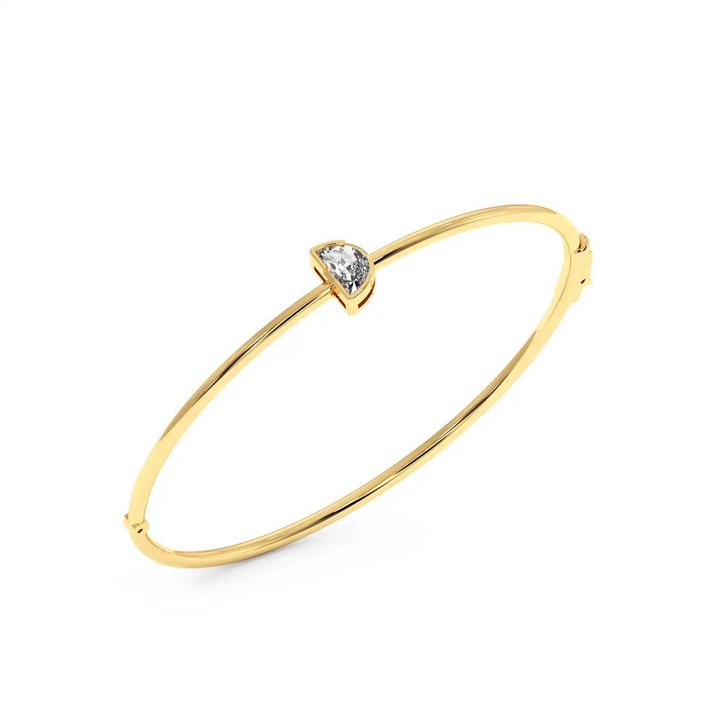 Solitaire Bracelet - Halfmoon