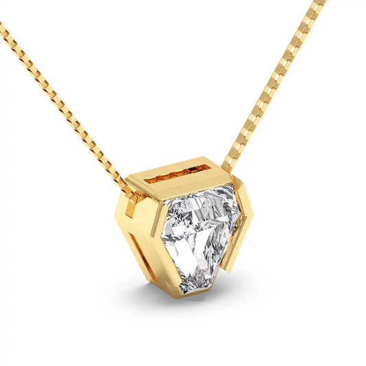 Solitaire Pendant - Coffin