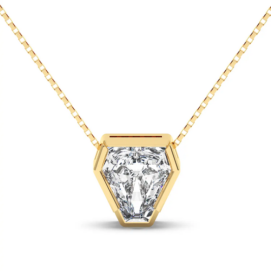 Solitaire Pendant - Coffin