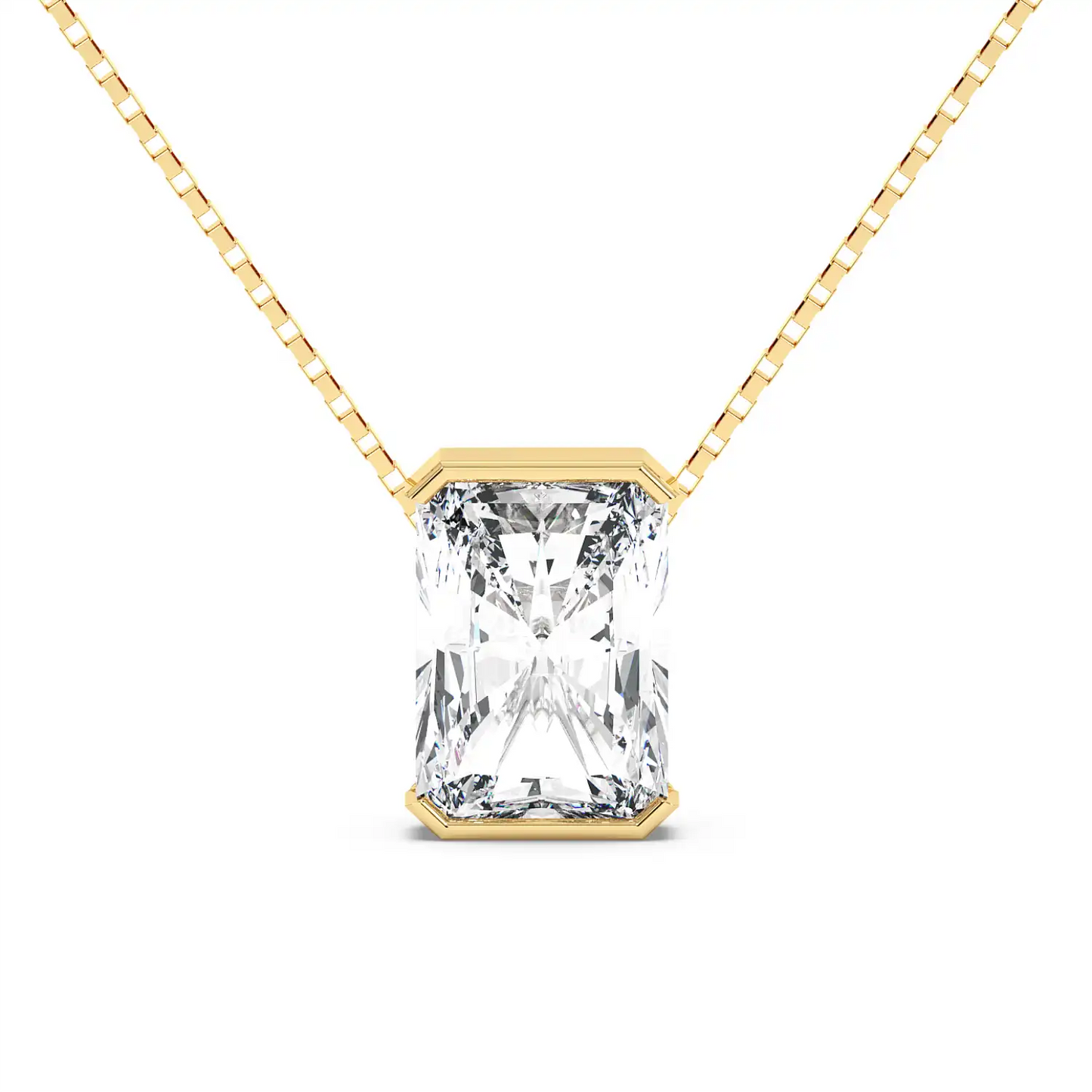 Solitaire Pendant - Radiant