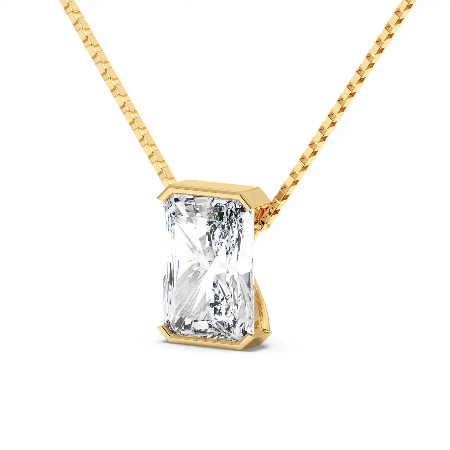 Solitaire Pendant - Radiant