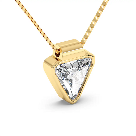 Solitaire Pendant - Trillion