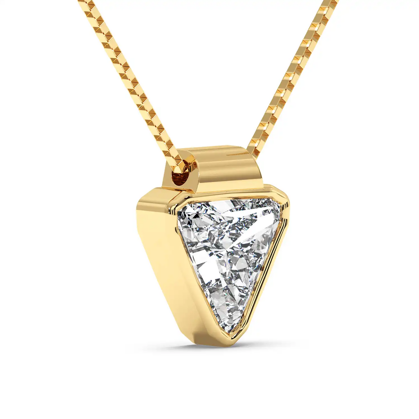 Solitaire Pendant - Trillion