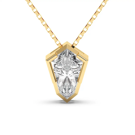 Solitaire Pendant - Shield