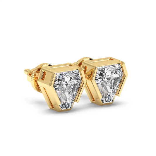 Solitaire Earring - Coffin