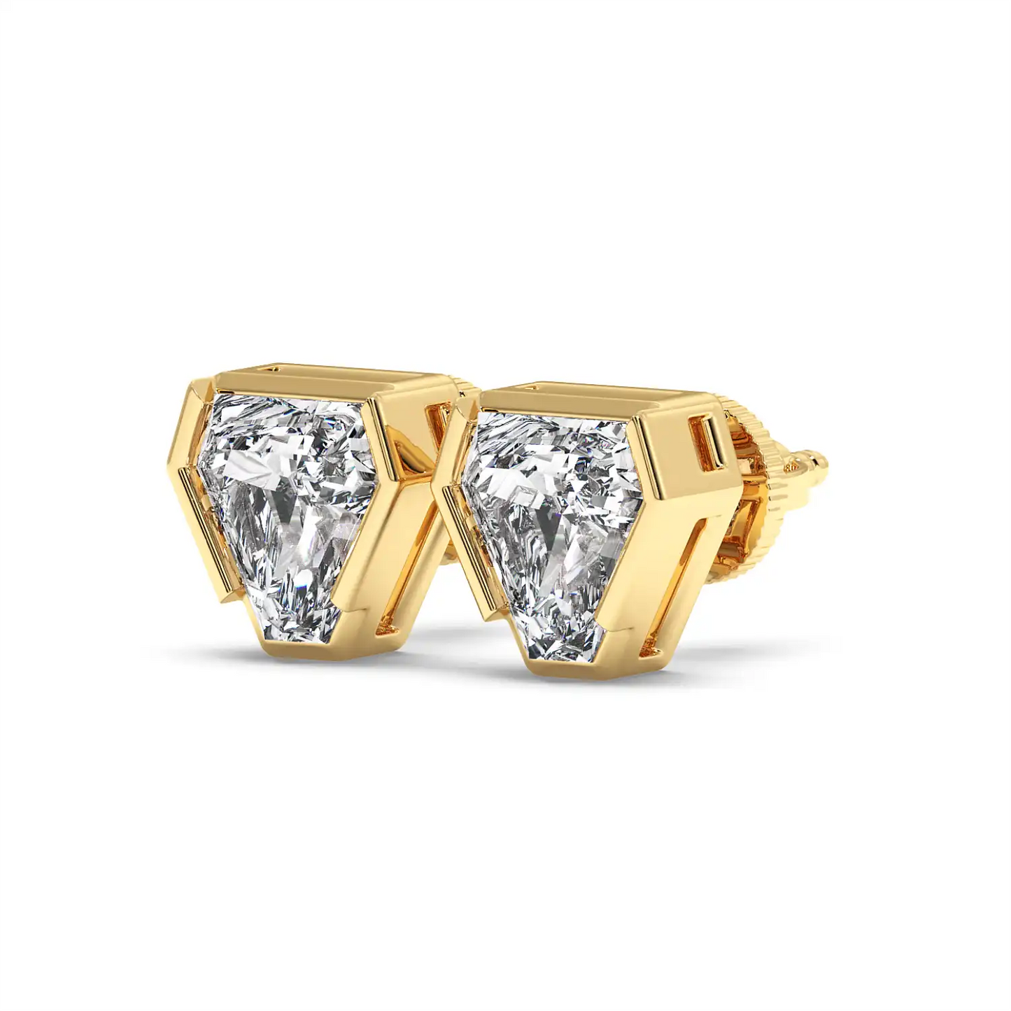 Solitaire Earring - Coffin