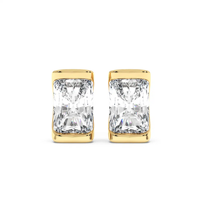 Solitaire Earring - Radiant