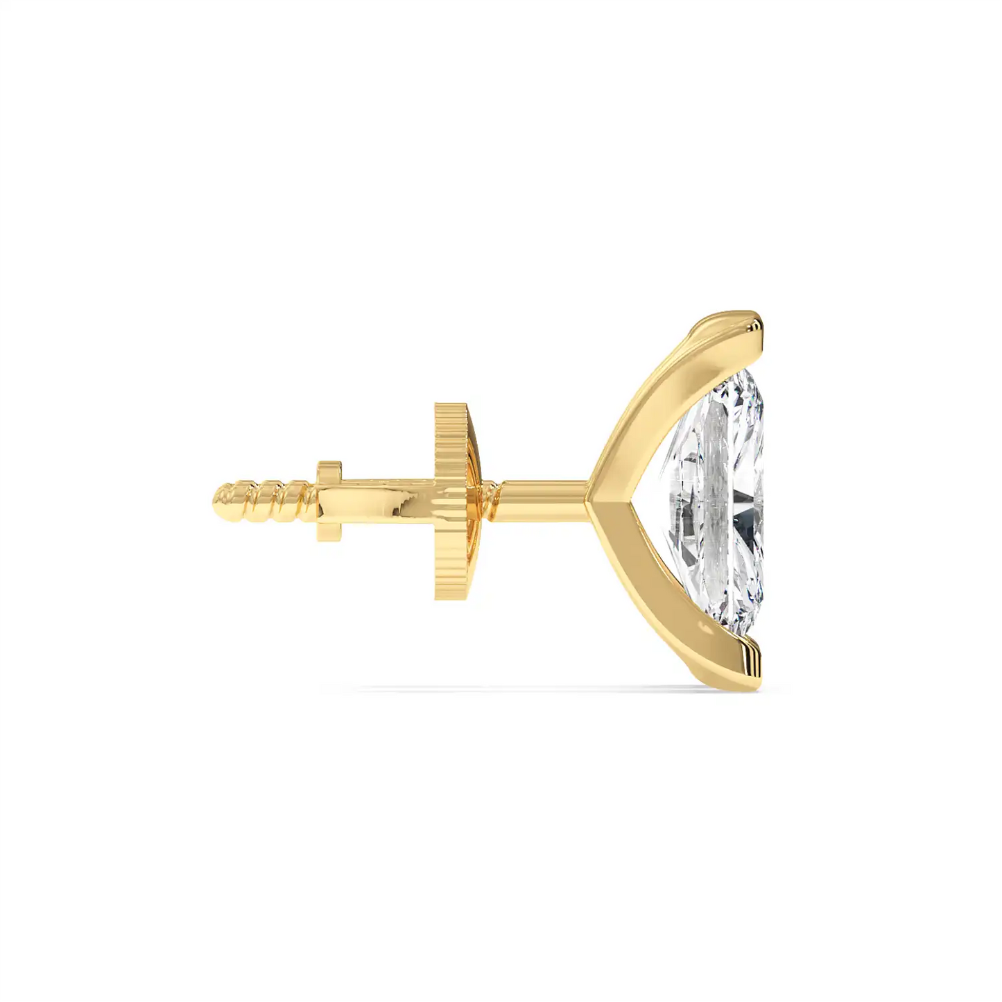 Solitaire Earring - Radiant