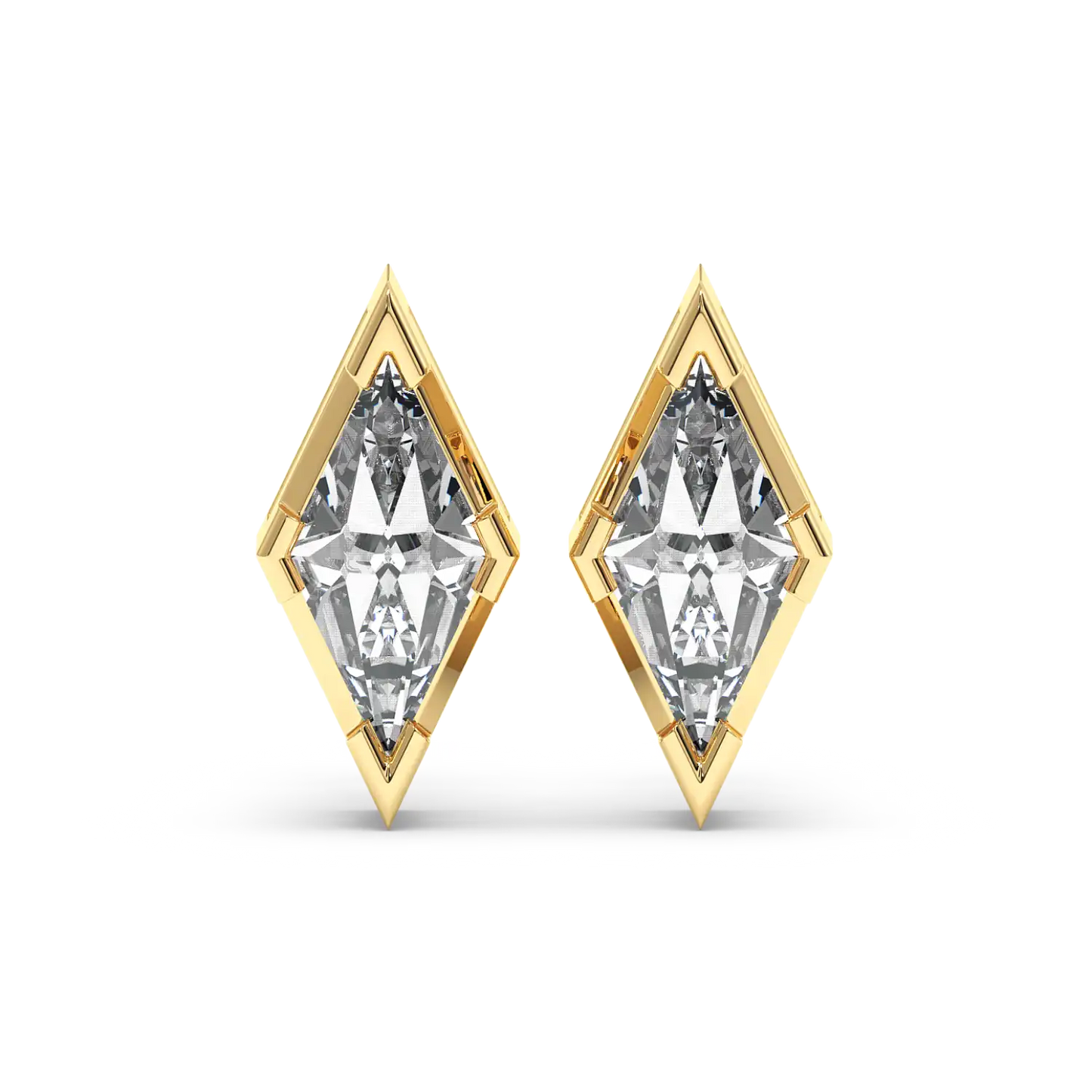 Solitaire Earring - Lozenge