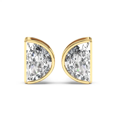 Solitaire Earring - Halfmoon