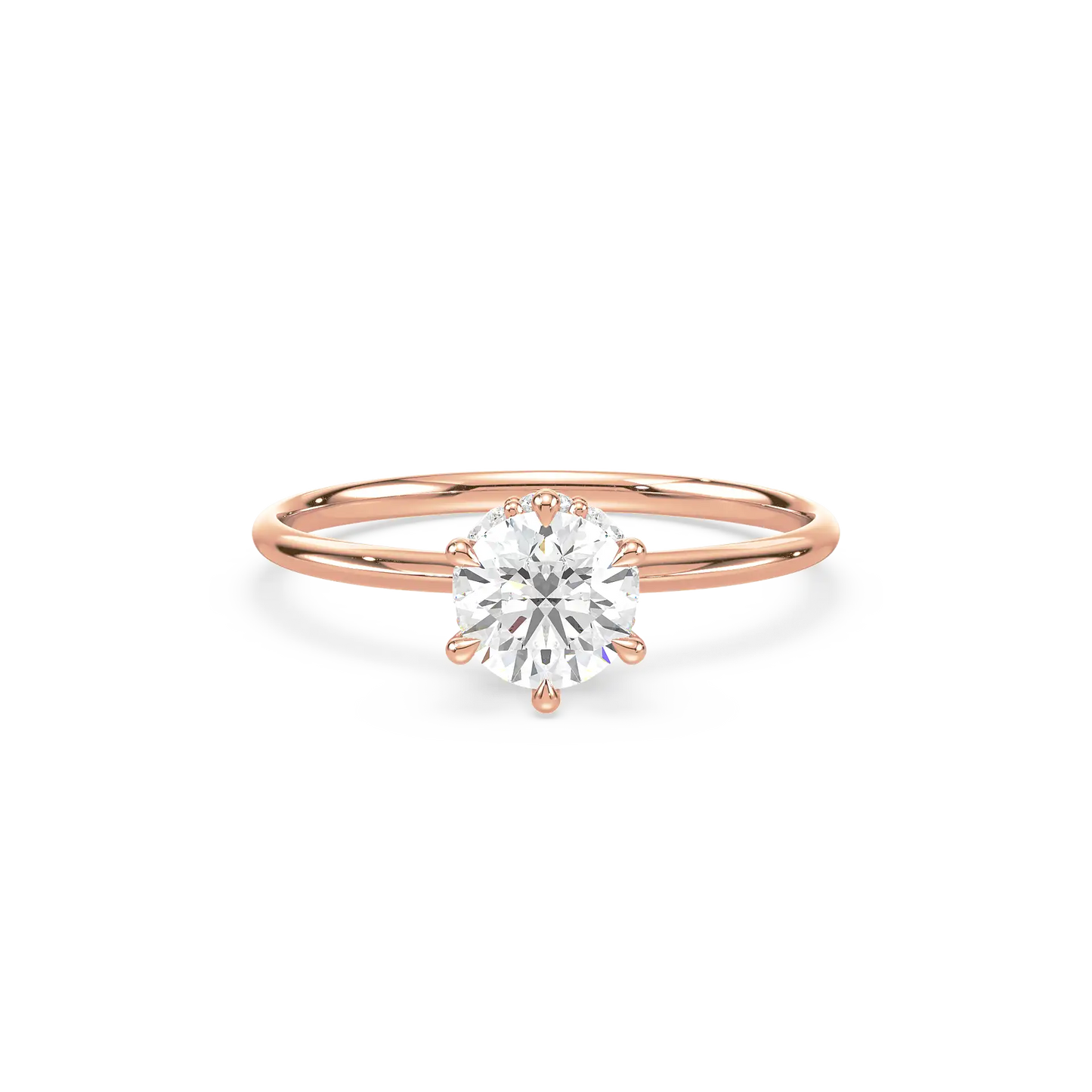 Solitaire Halo Ring
