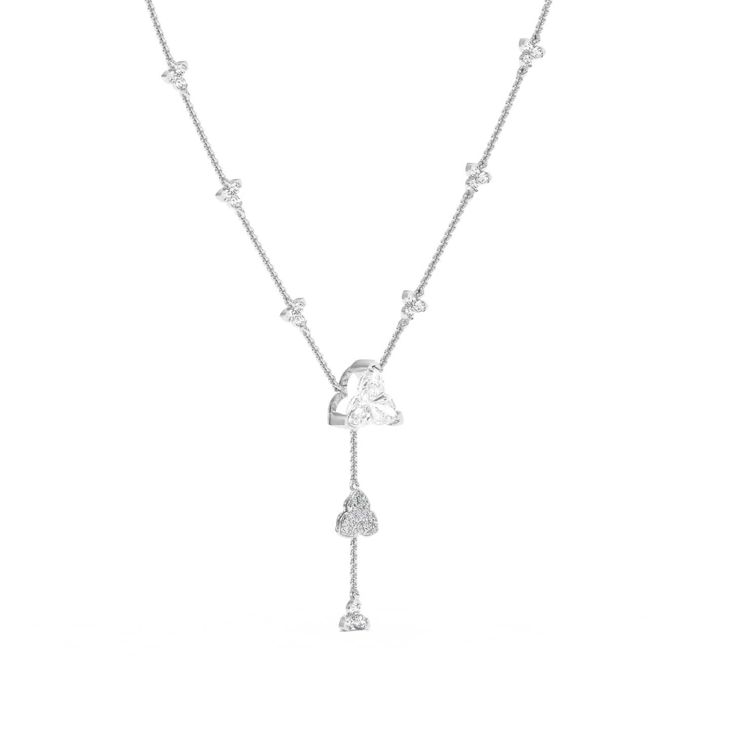 Petal Cascade Y-Necklace