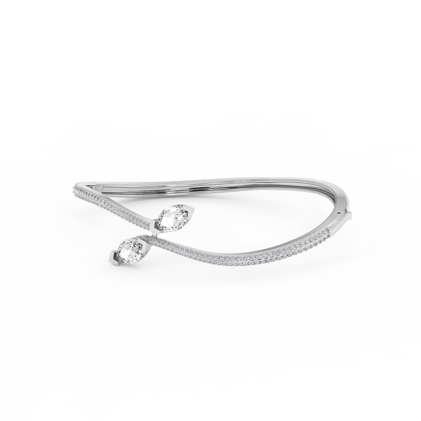 Lucent Marquise Bangle