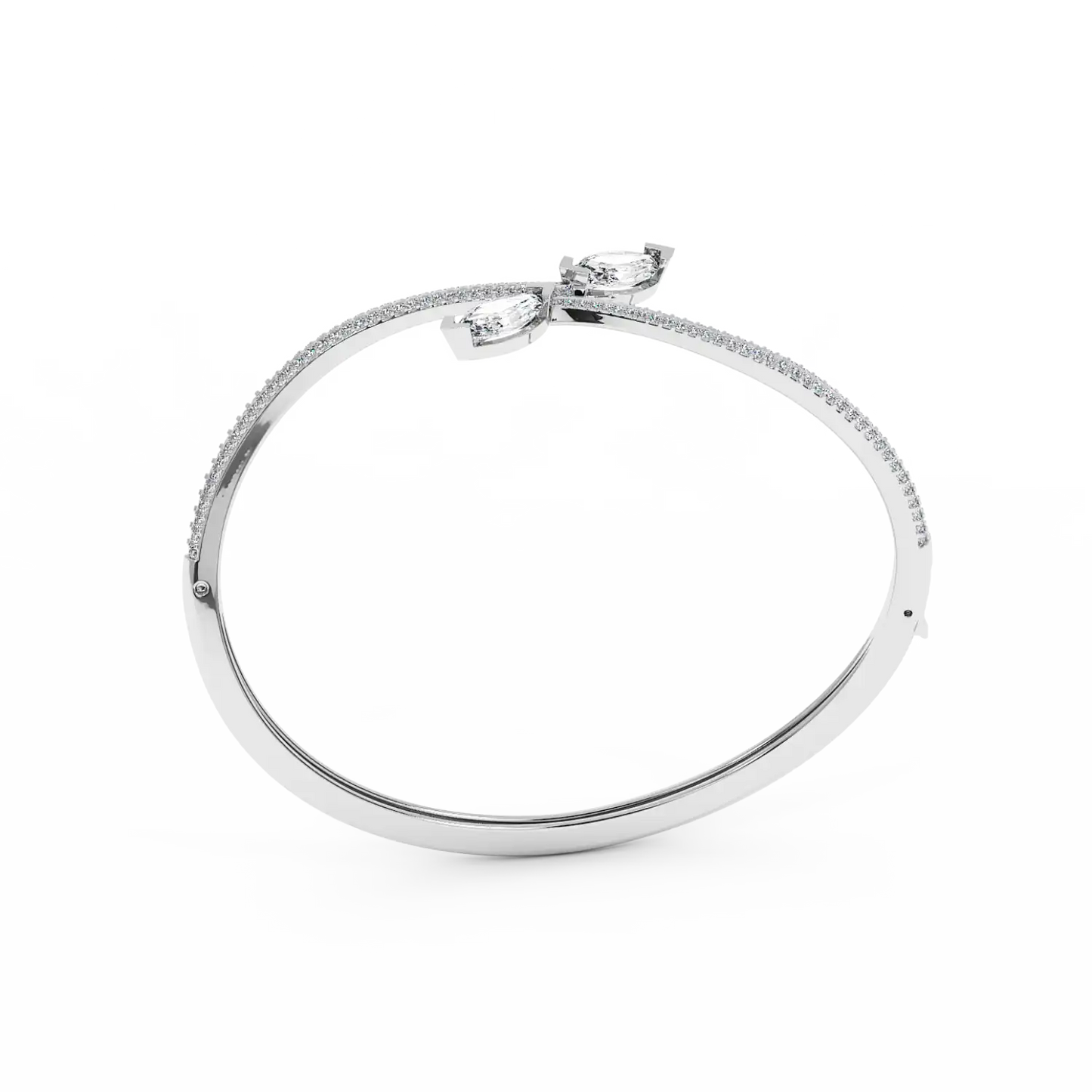 Lucent Marquise Bangle