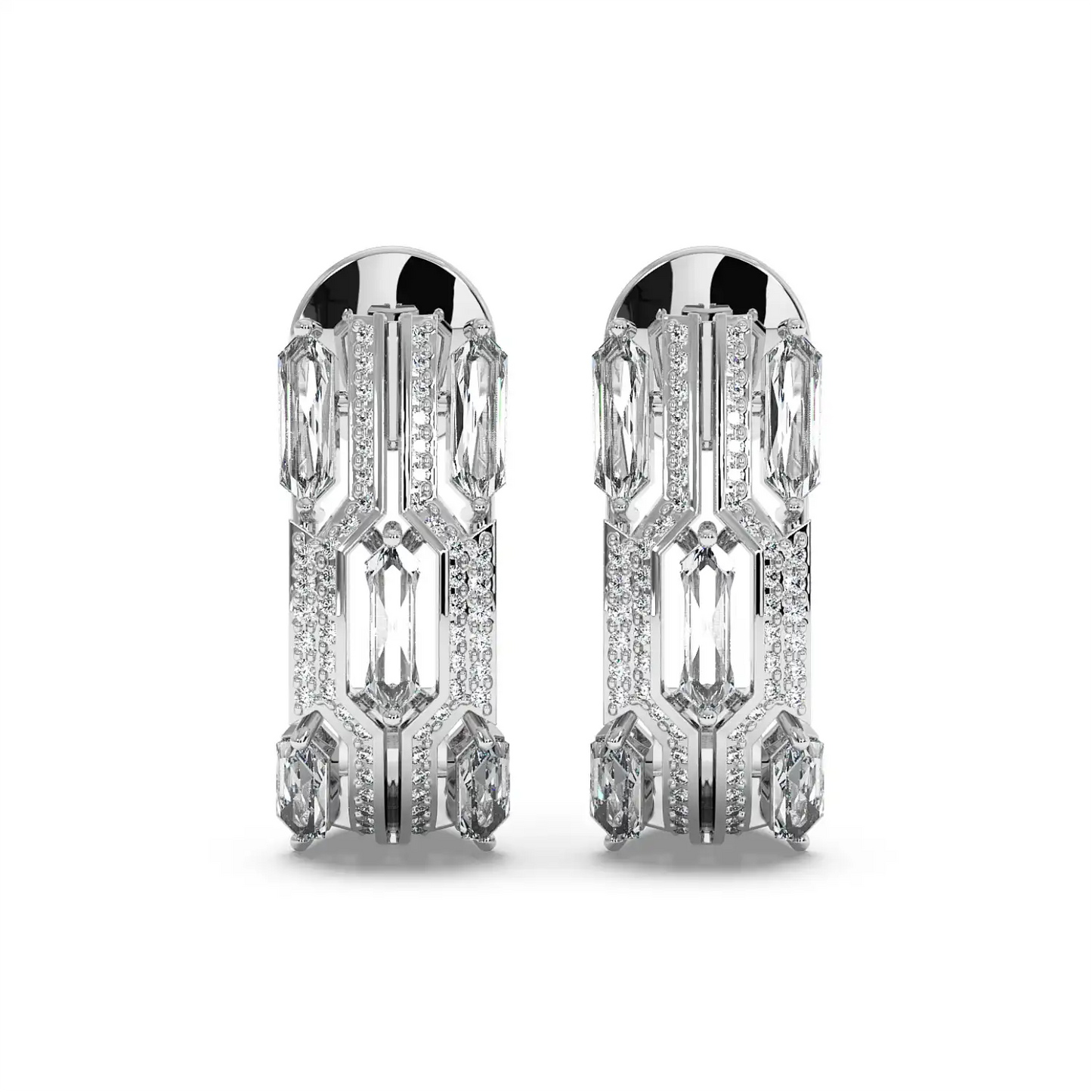 Obelisk Hexa Earrings