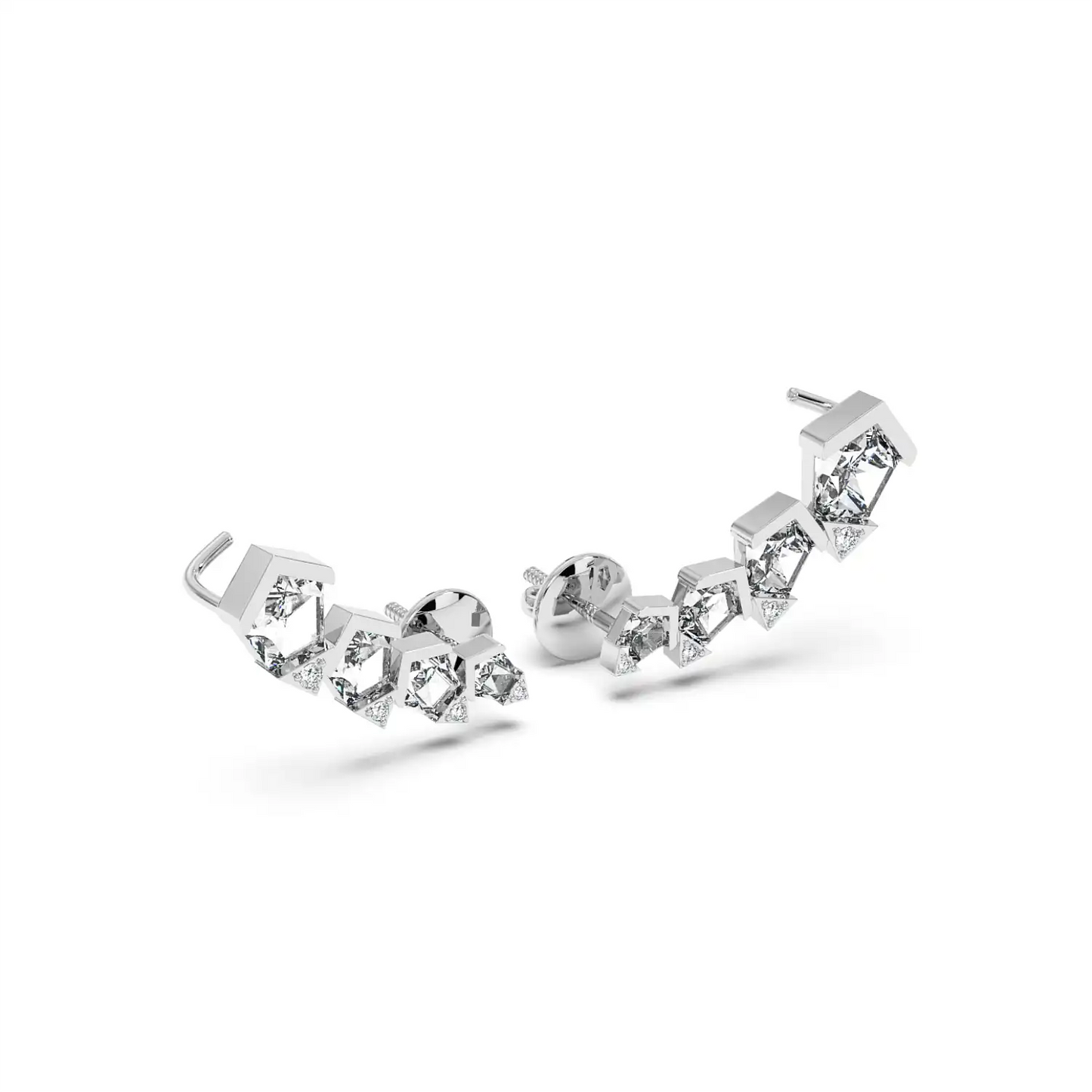Shield Climber Earrings