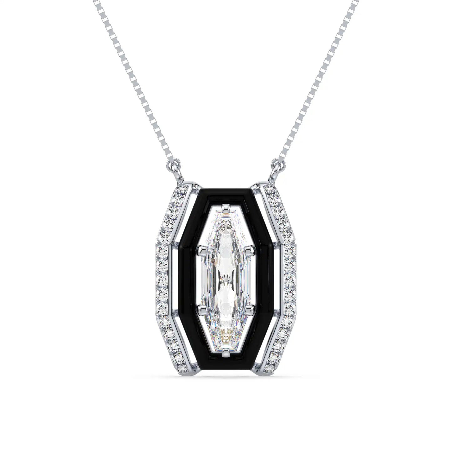 Geo Octagon Necklace