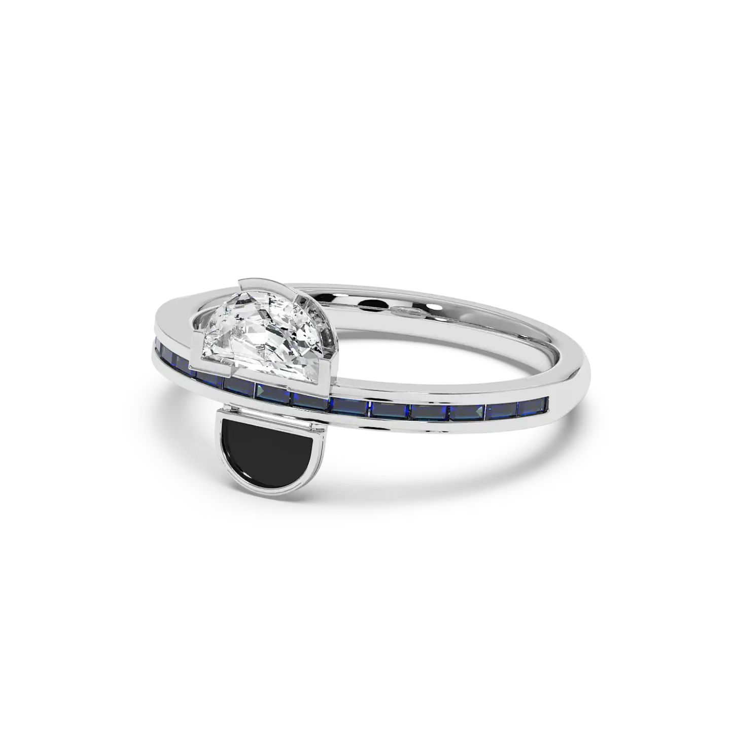 Lunar Split Ring