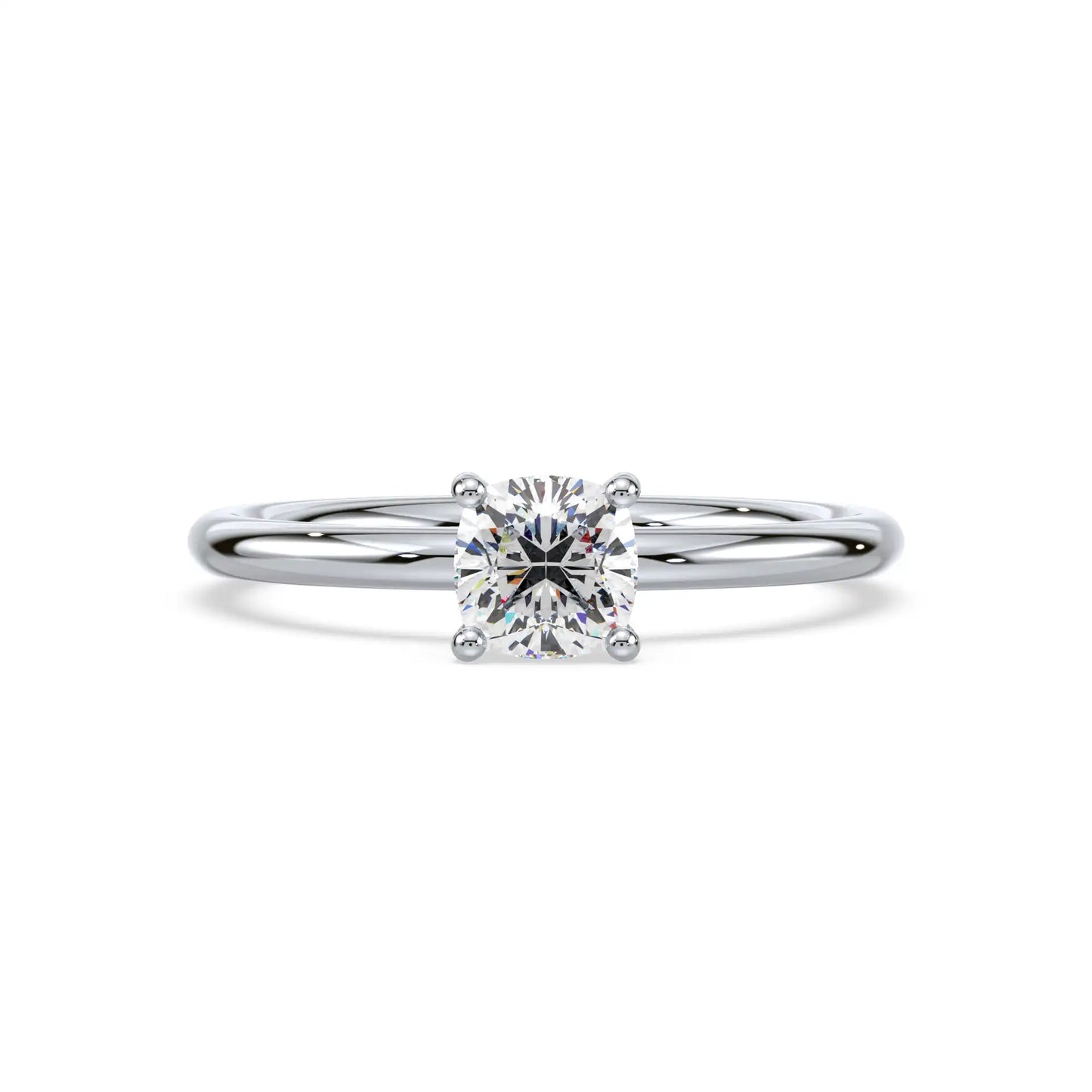 Solitaire Ring - Cushion