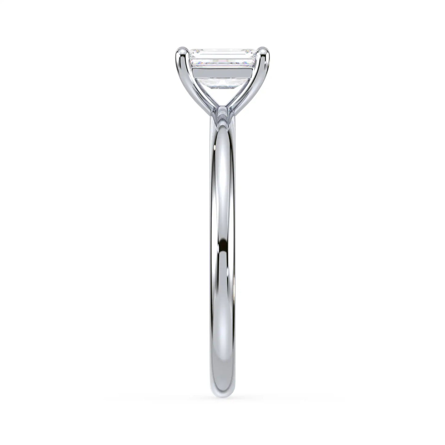 Solitaire Ring - Emerald