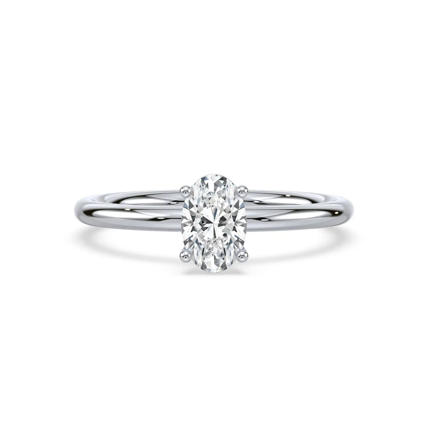 Solitaire Ring - Oval