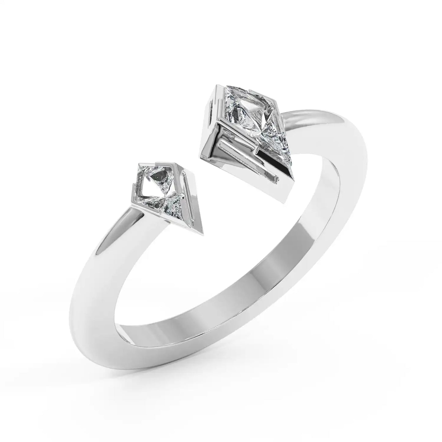 Two Stone Ring - Kite