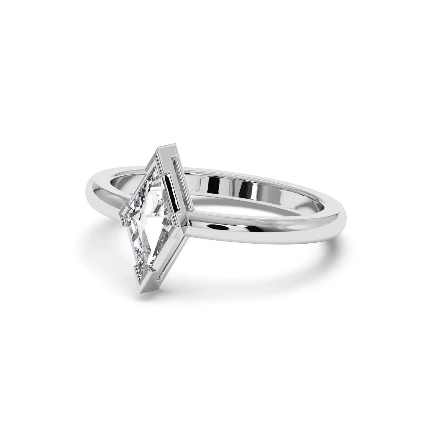 Solitaire Ring - Lozenge