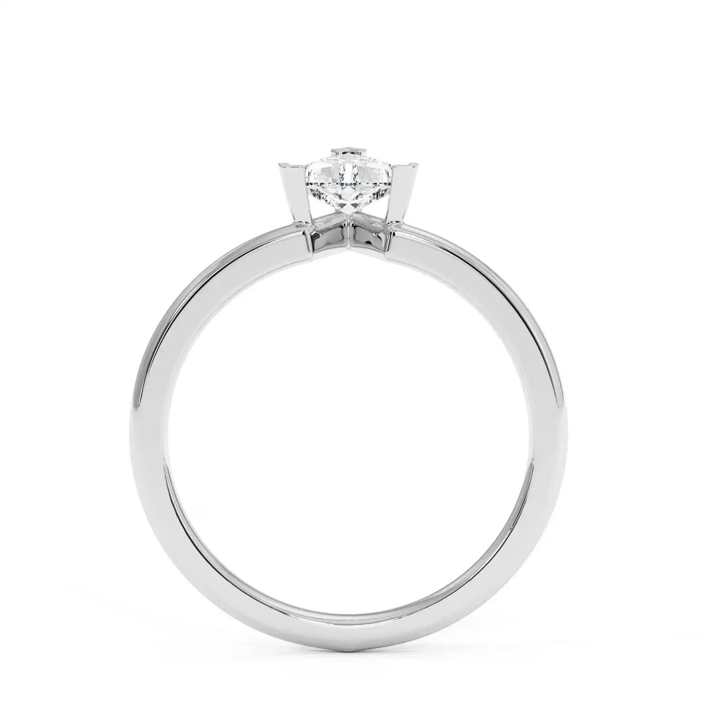 Solitaire Ring - Trillion