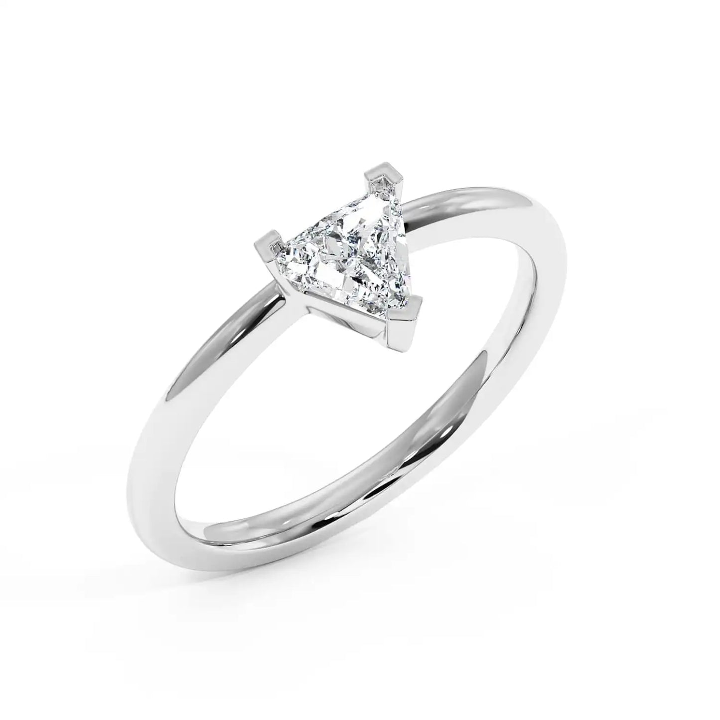 Solitaire Ring - Trillion