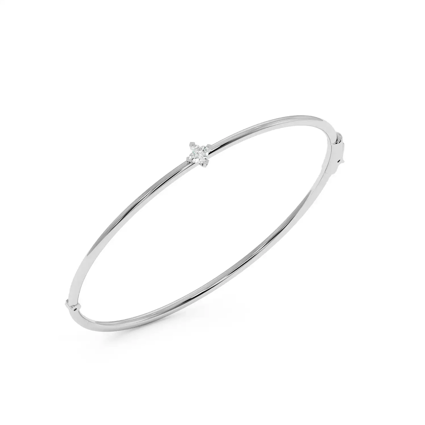 Solitaire Bracelet - Floral