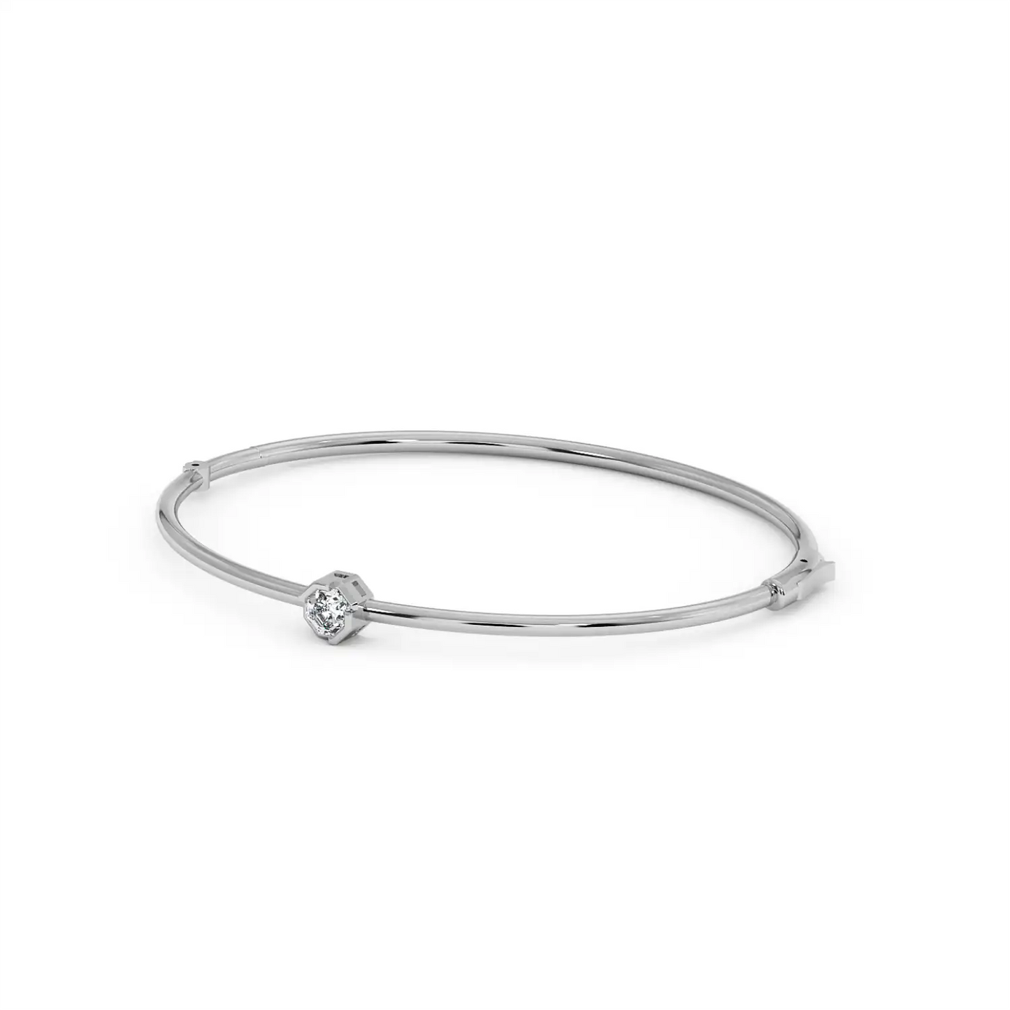 Solitaire Bracelet - Octagon