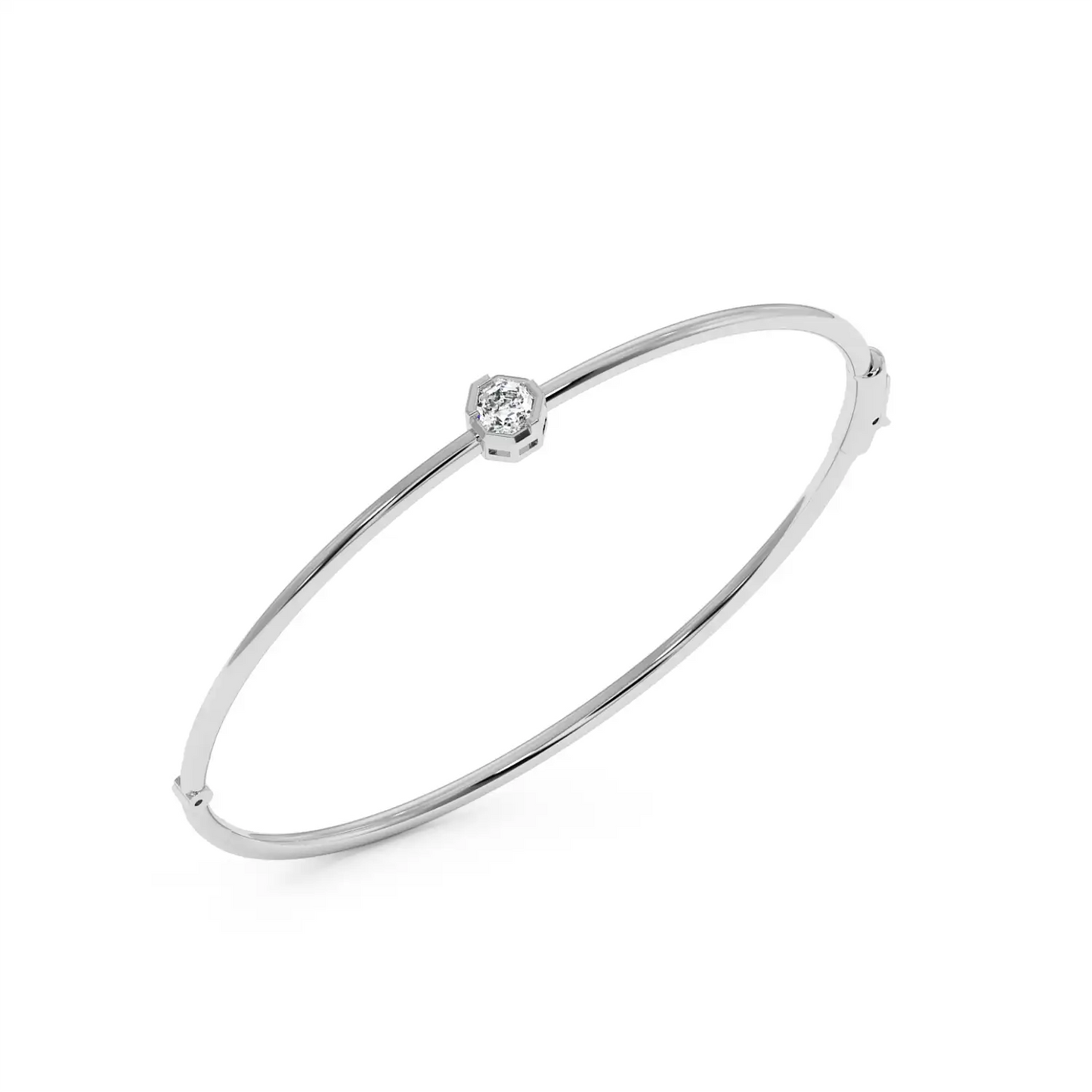 Solitaire Bracelet - Octagon