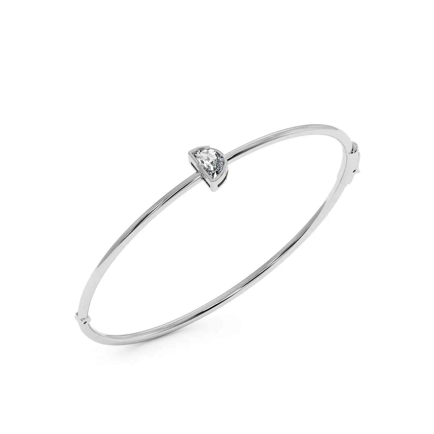 Solitaire Bracelet - Halfmoon
