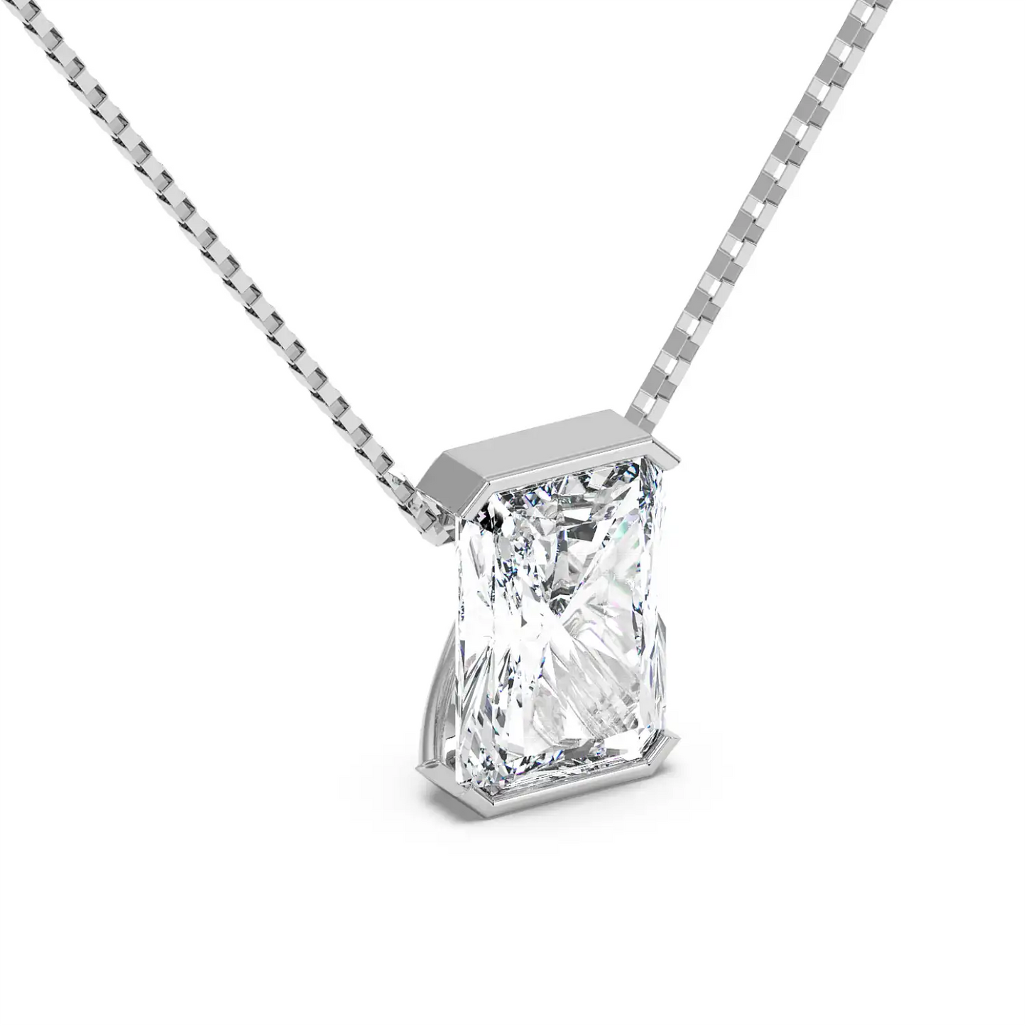 Solitaire Pendant - Radiant