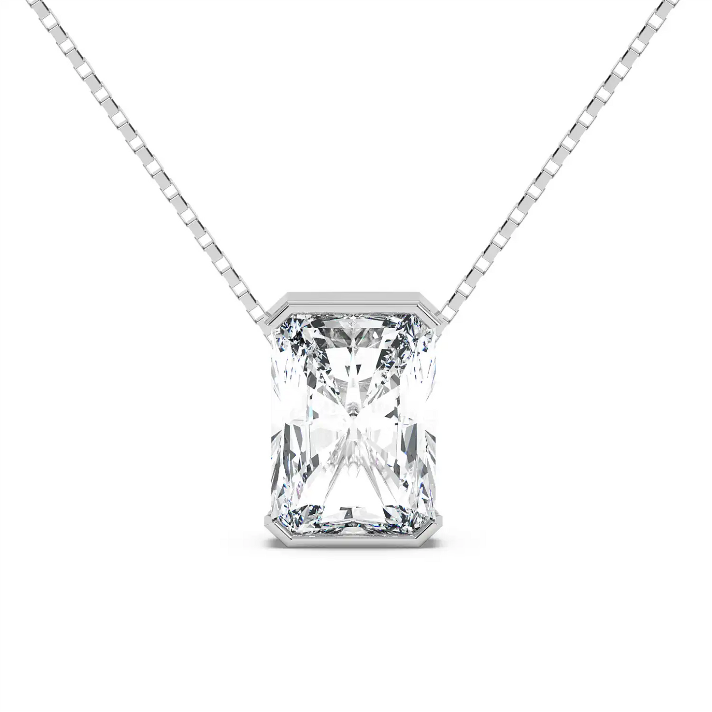 Solitaire Pendant - Radiant