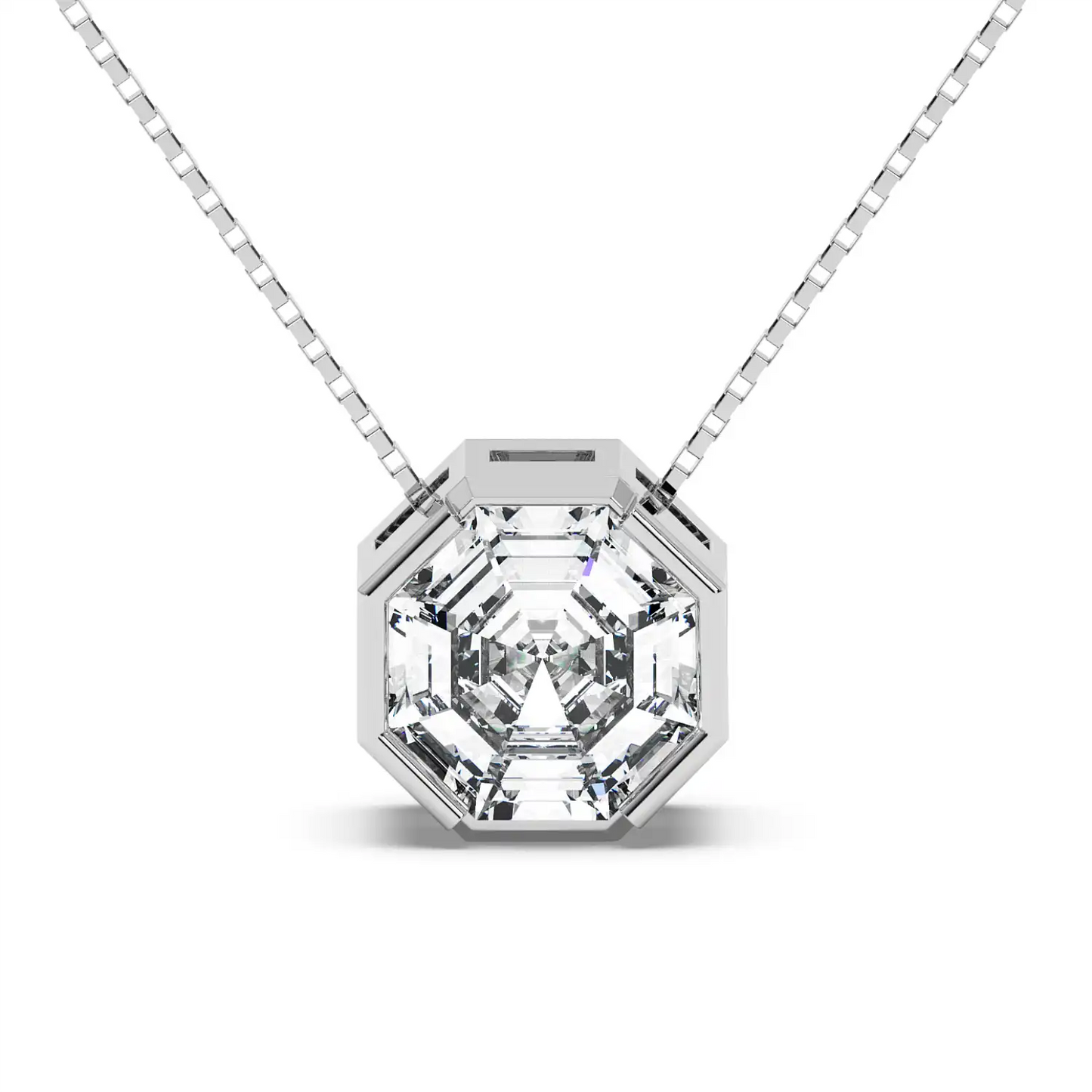 Solitaire Pendant - Octagon