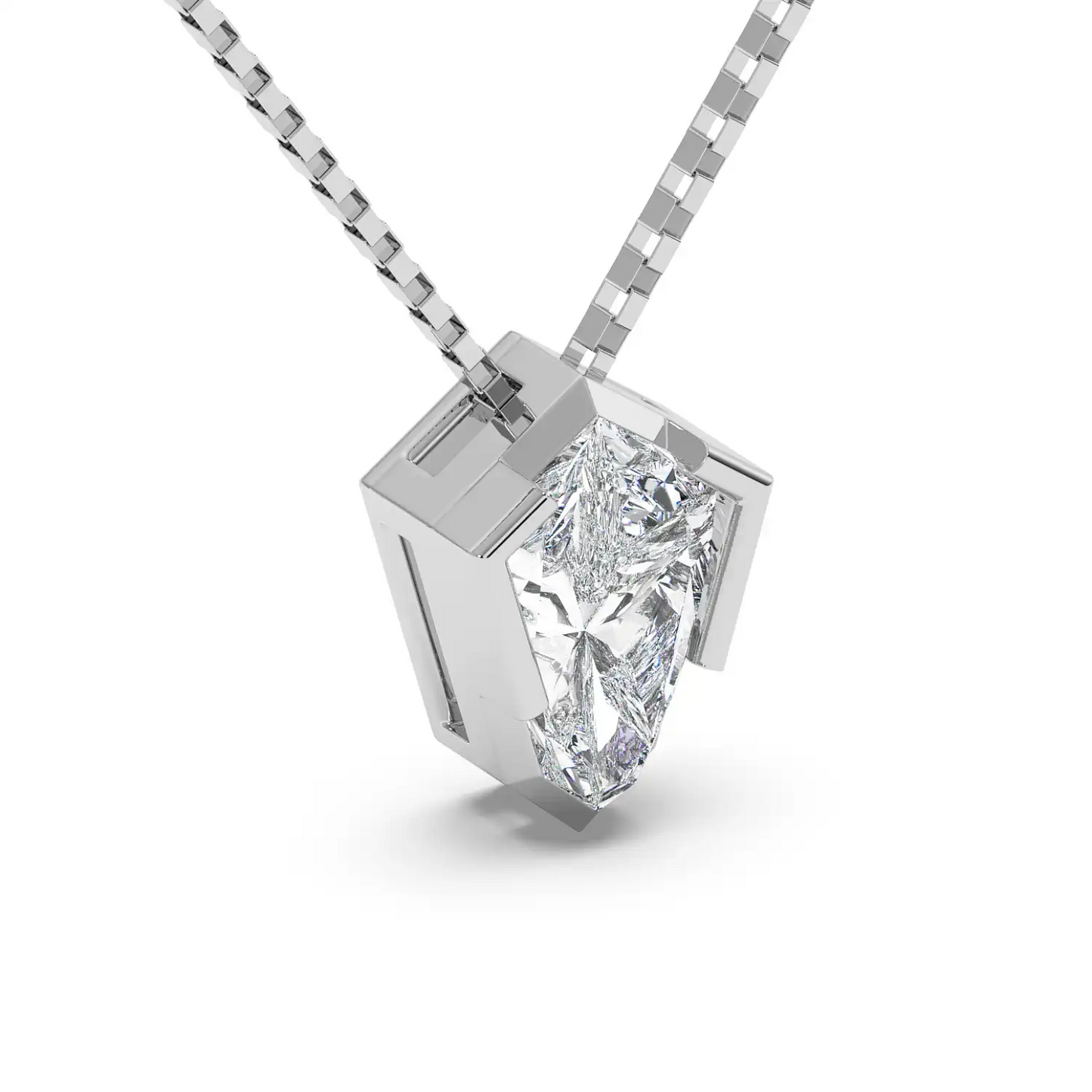 Solitaire Pendant - Shield