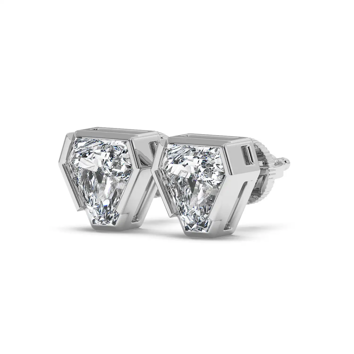 Solitaire Earring - Coffin