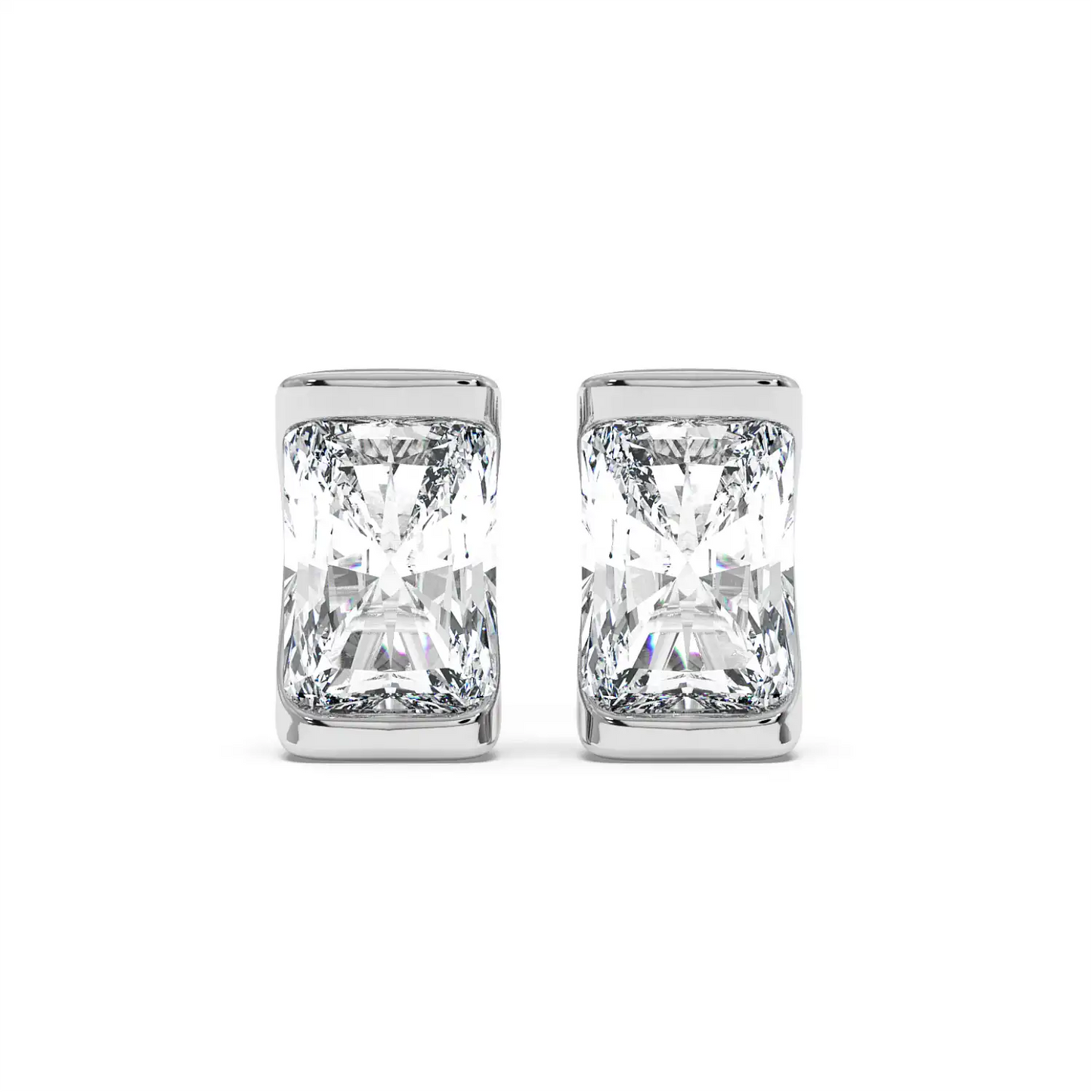 Solitaire Earring - Radiant