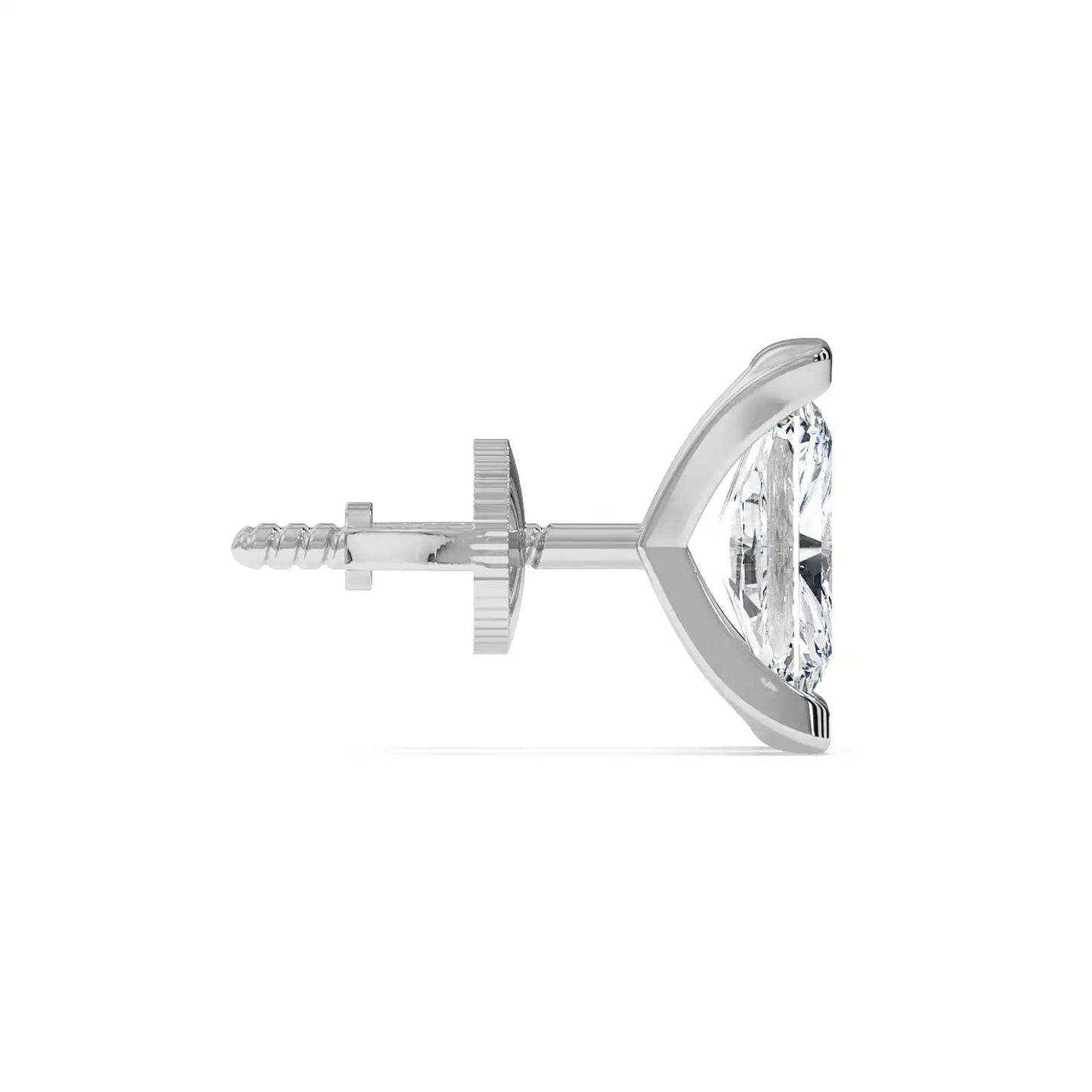 Solitaire Earring - Radiant