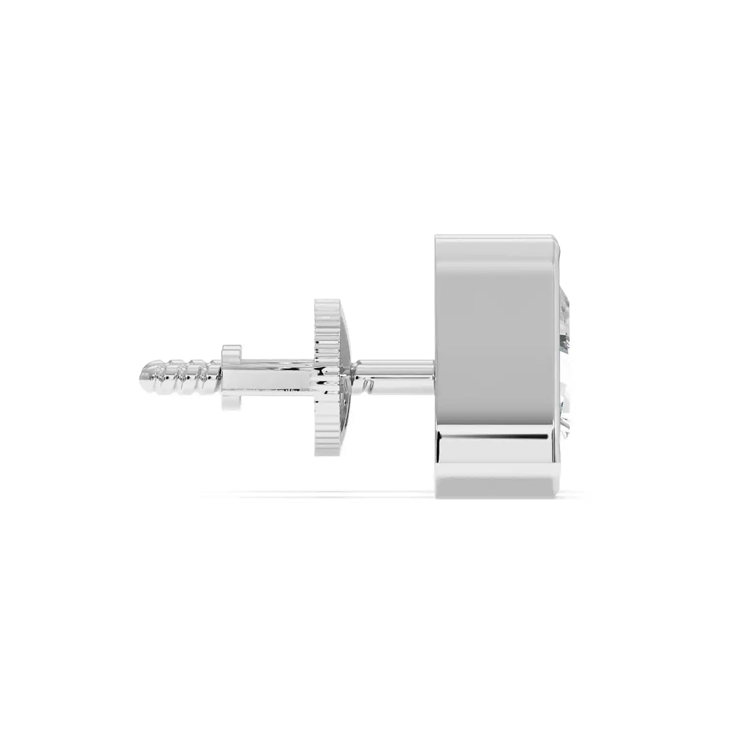 Solitaire Earring - Trillion