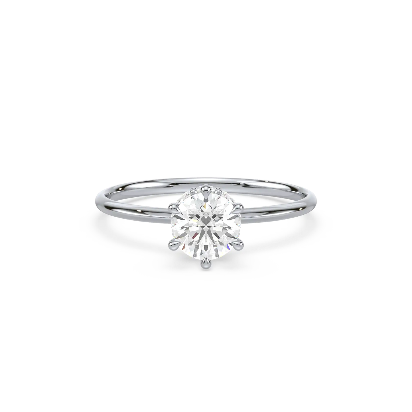 Solitaire Halo Ring