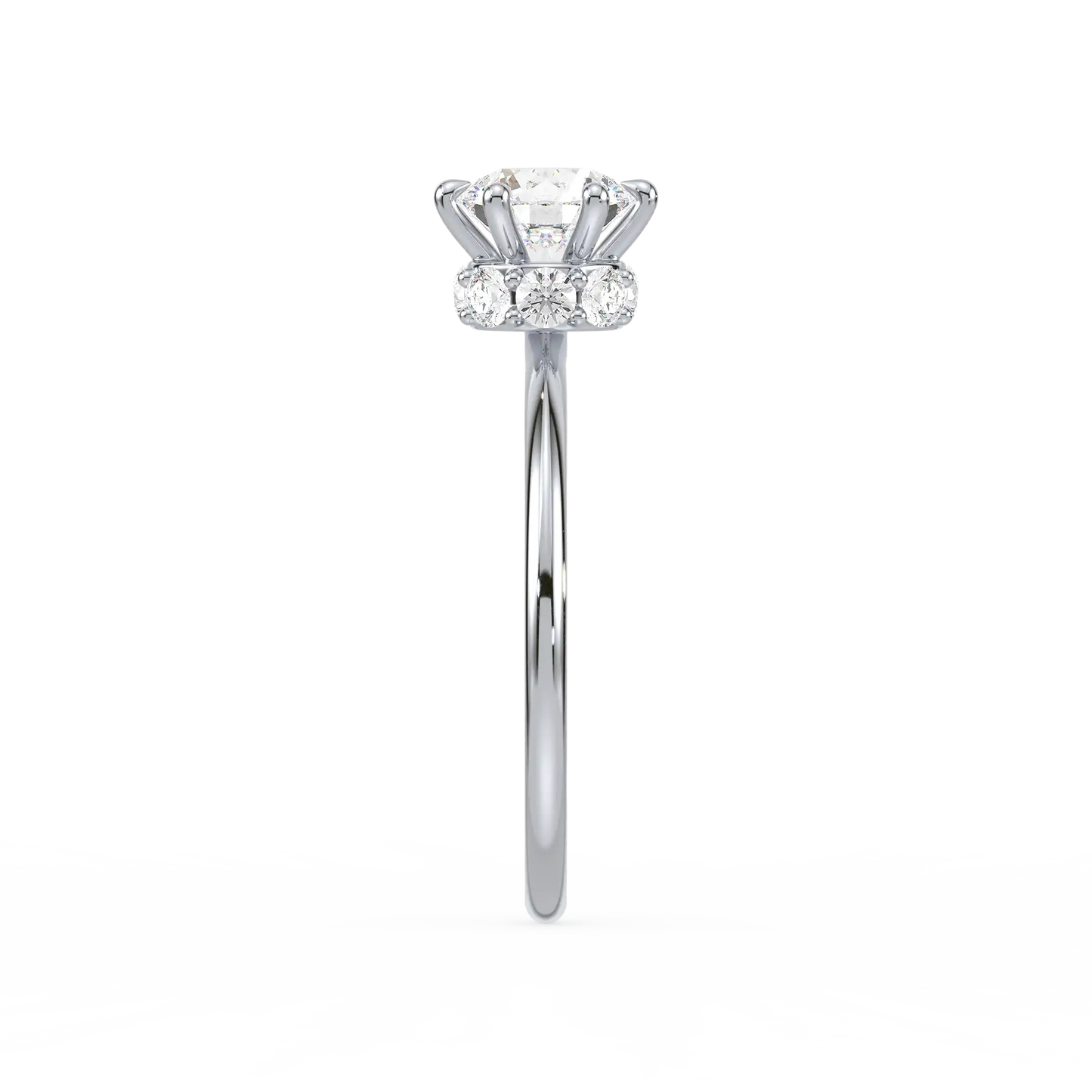 Solitaire Halo Ring