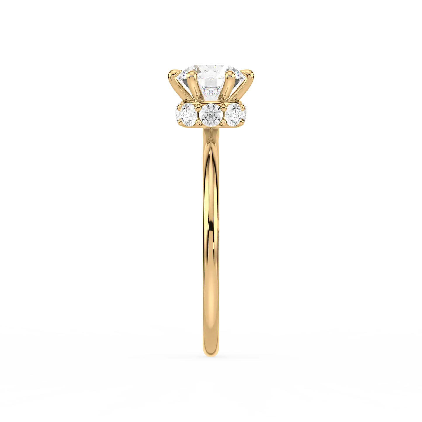 Solitaire Halo Ring